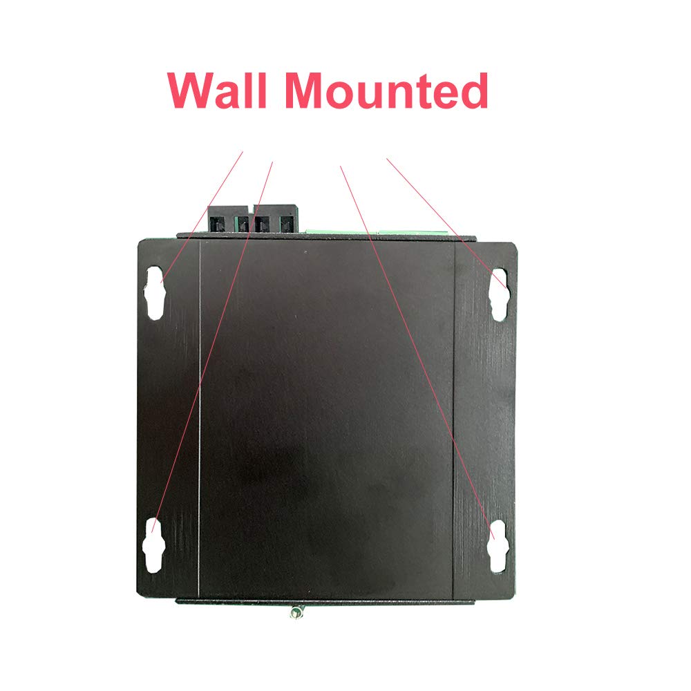 Olycom One Pair Serial To Fiber Converter Rs232 Rs485 Rs422 Optic Modem 1310Nm Sc Connector Dual Fiber For Pc Hub Switch