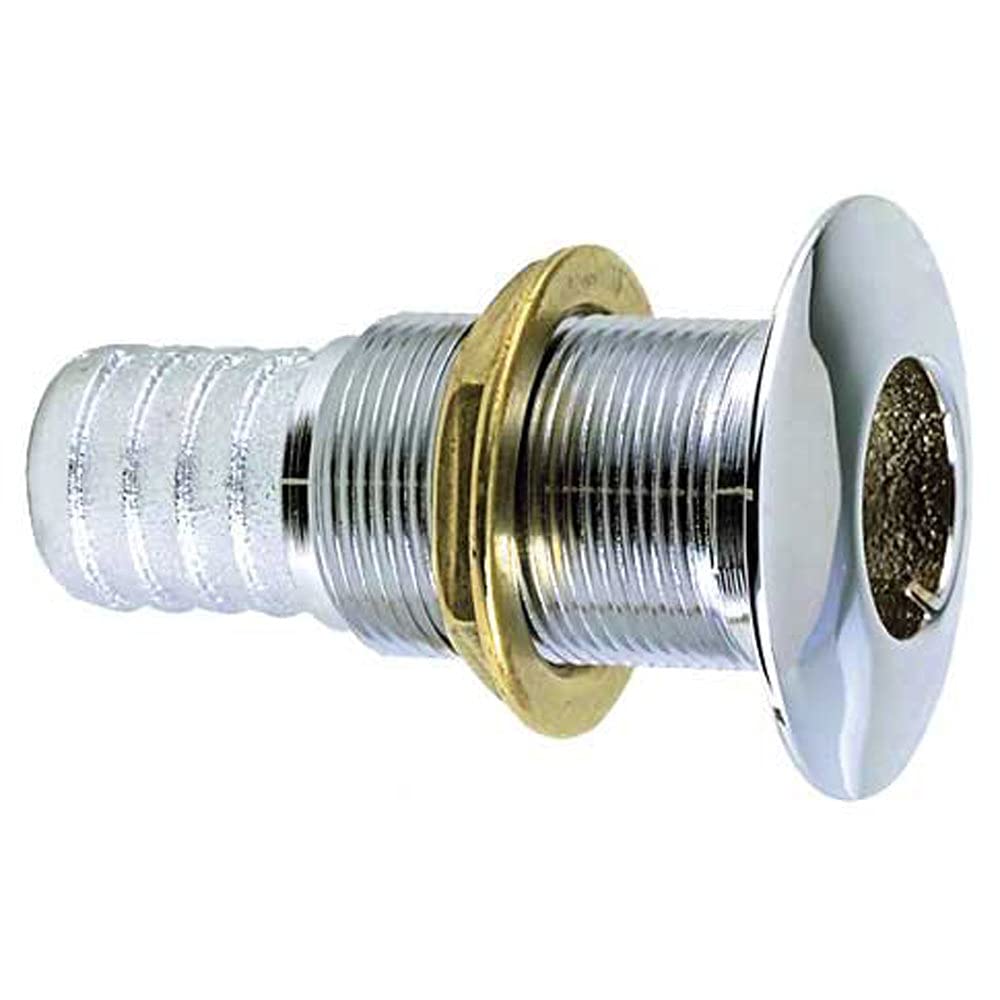 Perko 0350006Adpc Thru-Hull Connection (Chrome Plated Bronze, Use With 1-1/8'' Hose),WBAUVB0000AZ66P