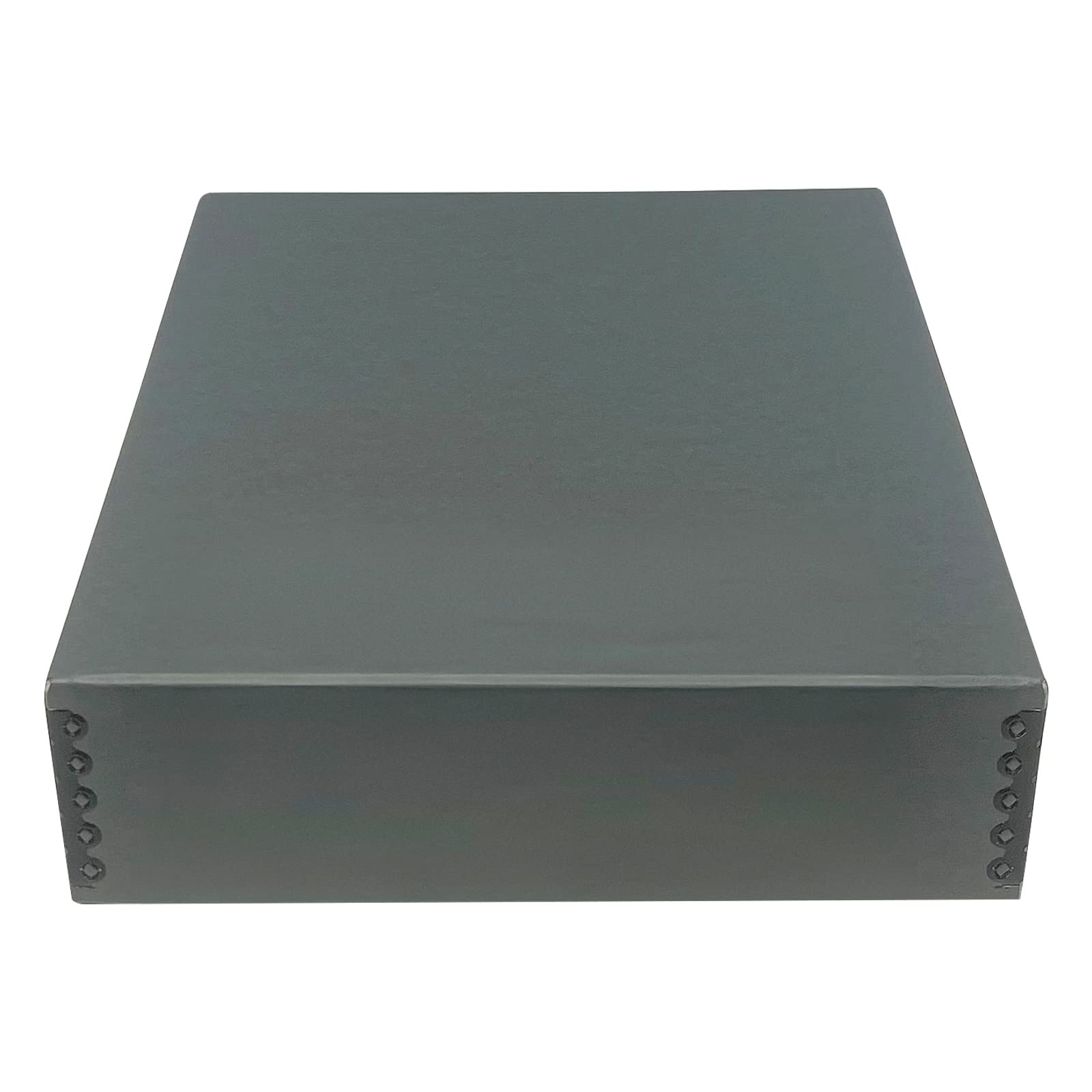 Golden State Art, Archival Storage Box, Acid-Free Drop Front Museum Box with Metal Edge for Storing Artwork Photos Documents Pri