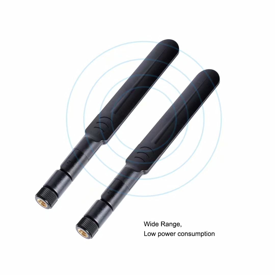 2 X 8Dbi Wifi Rp Sma Male Antenna 2.4Ghz 5.8Ghz Dual Band +2 X 15Cm U.Fl/Ipex To Rp Sma Female Pigtail Cable For Mini Pcie Card