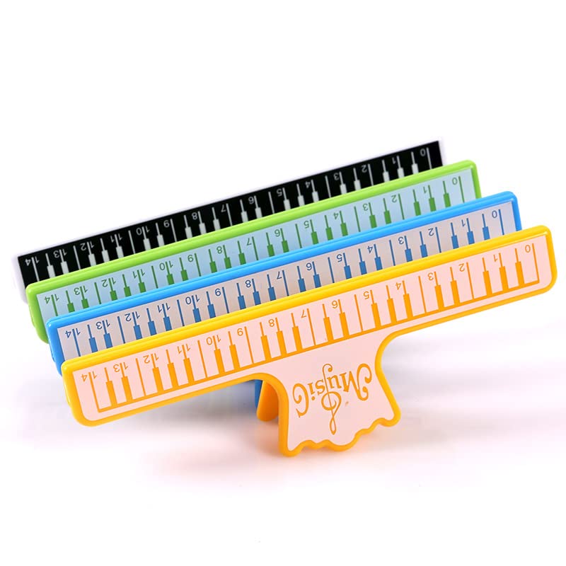 Ccecce 5 Pack Music Book Clip To Hold Book Open Music Page Paper Sheet Note Holder Clips For Music Reading Stand Guitar Piano Vi