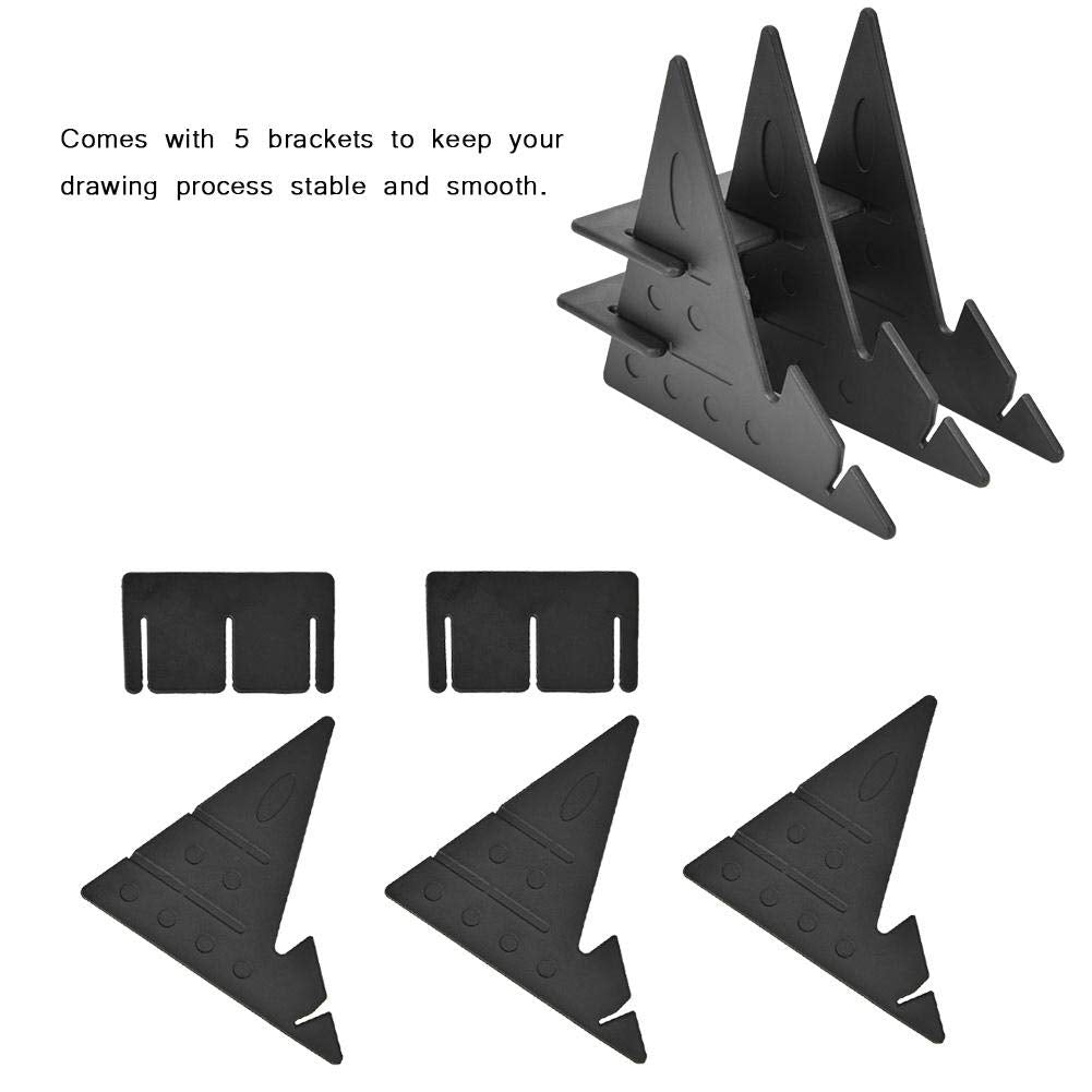 Portable Optical Drawing Board,Tracing Drawing Sketching Tool Stencil Board Copy Pad Mirror Reflection Projector Drawing Panel,T