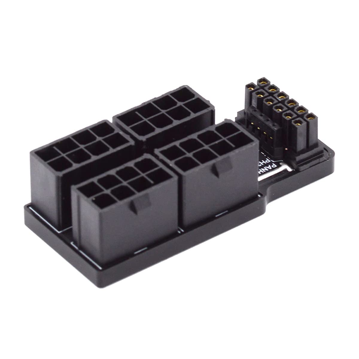 Cy Atx3.0 Pci E 5.0 Power Modular 12Vhpwr Adapter To Four Atx 8P Down Angled 90 Degree For 4080 4090 5090Ti 16Pin 12+4P Graphics