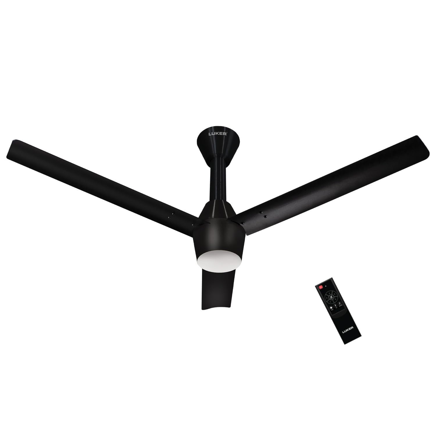 Luker Jvluker Usa Radial Glow 1200Mm Bldc Ceiling Fans With Remote, Bee 5 Star Rated Energy Efficient Ceiling Fan For Living Roo
