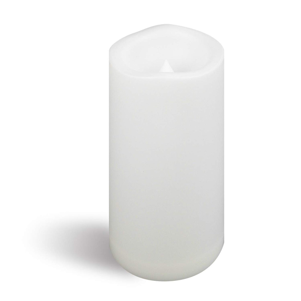 Candle Choice Waterproof Outdoor Battery Operated Flameless Candle With Timer Large Plastic Resin Bright Flickering Electric Led