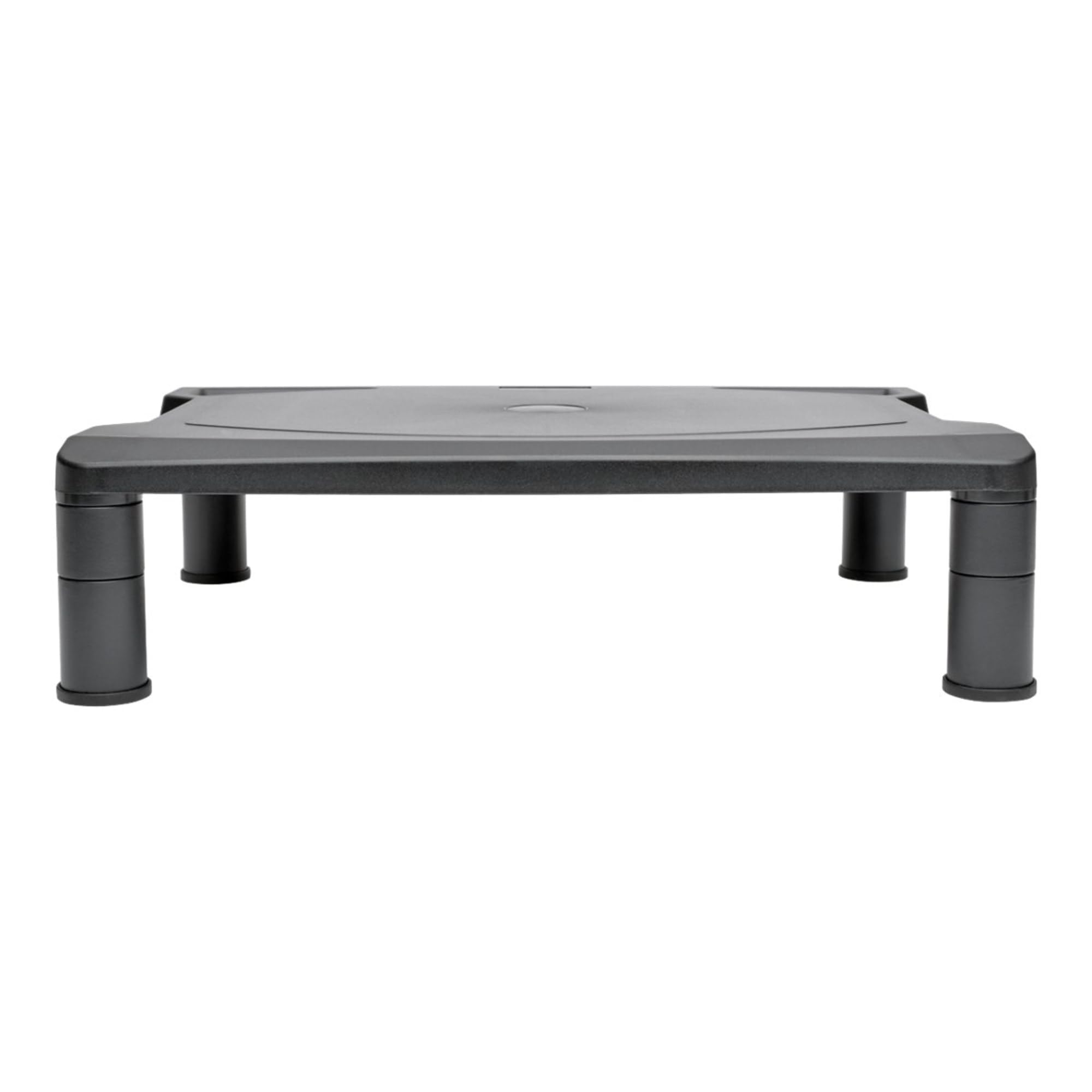 Tripp Lite Adjustable Computer Monitor Stand For Desks, 15.5 X 11.25 In., Rubber Feet, Black, 5 Year Warranty (Mr1612)