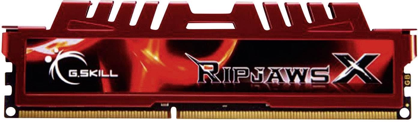 G.Skill Ripjawsx Series Ddr3 Ram (Xmp) 16Gb (2X8Gb) 1600Mt/S Cl10-10-10-30 1.50V Desktop Computer Memory U-Dimm (F3-12800Cl10D-1