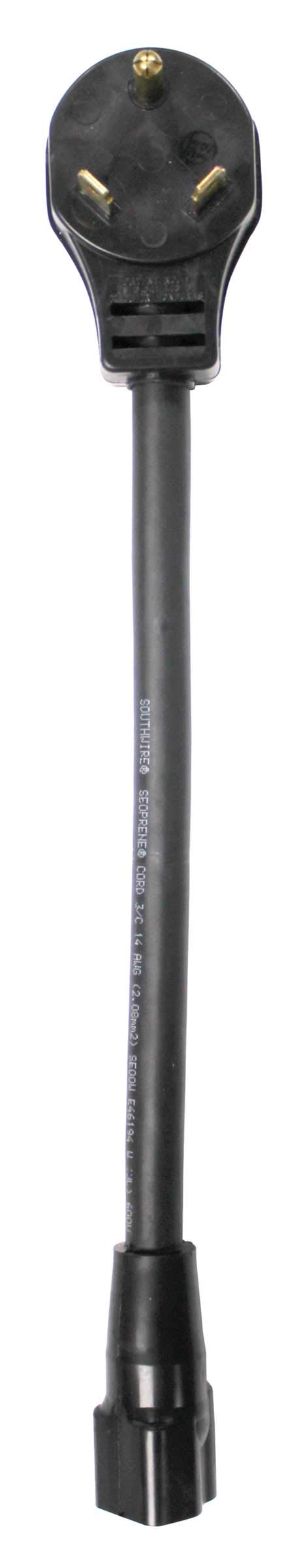 Surge Guard 30Am15Af12 Rv Power Cord Adapter   30 Amp Male 15 Amp Female 12