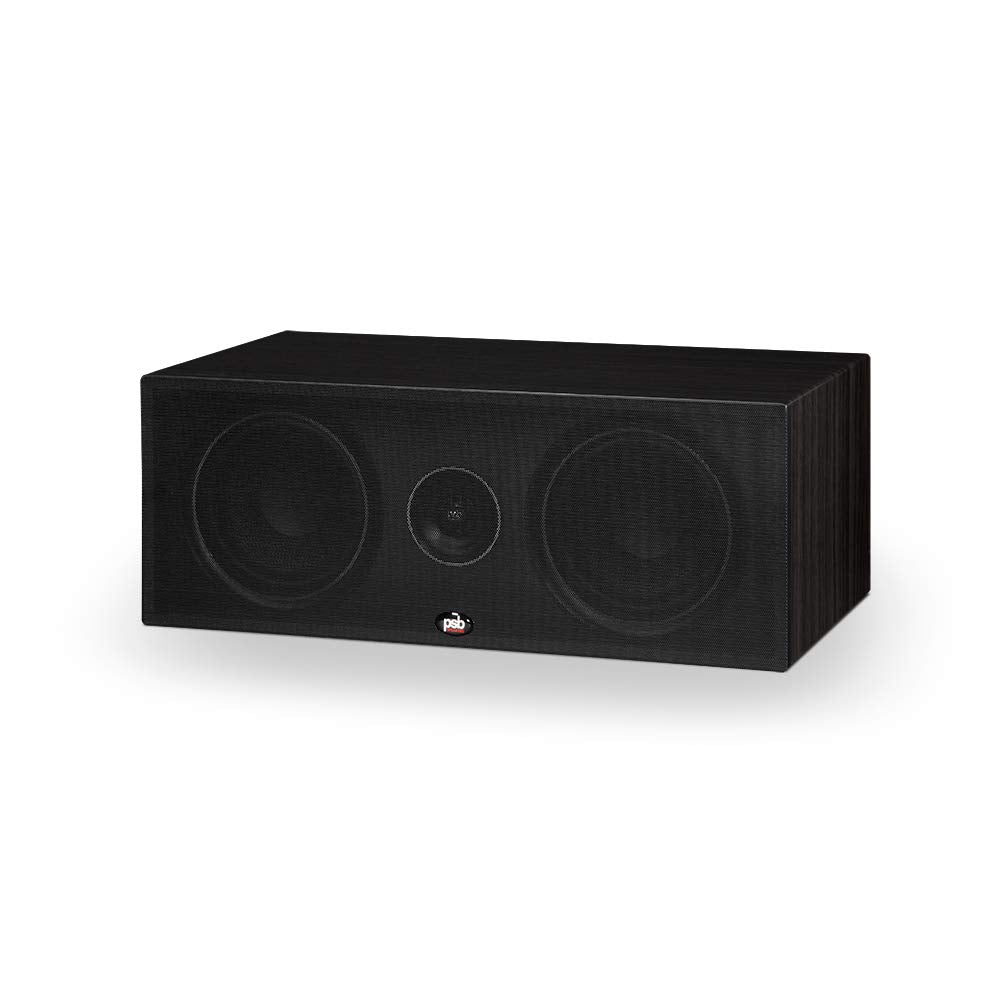 Psb Alpha C10 Center Channel Speaker   Black Ash