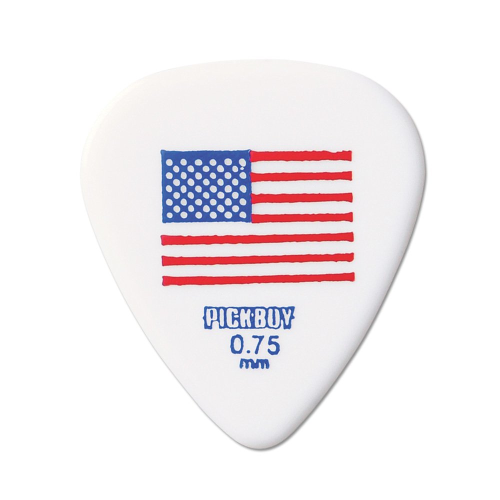 Pickboy Flag, Usa Flag, Small, Celltex, 0.75Mm, 10 Picks