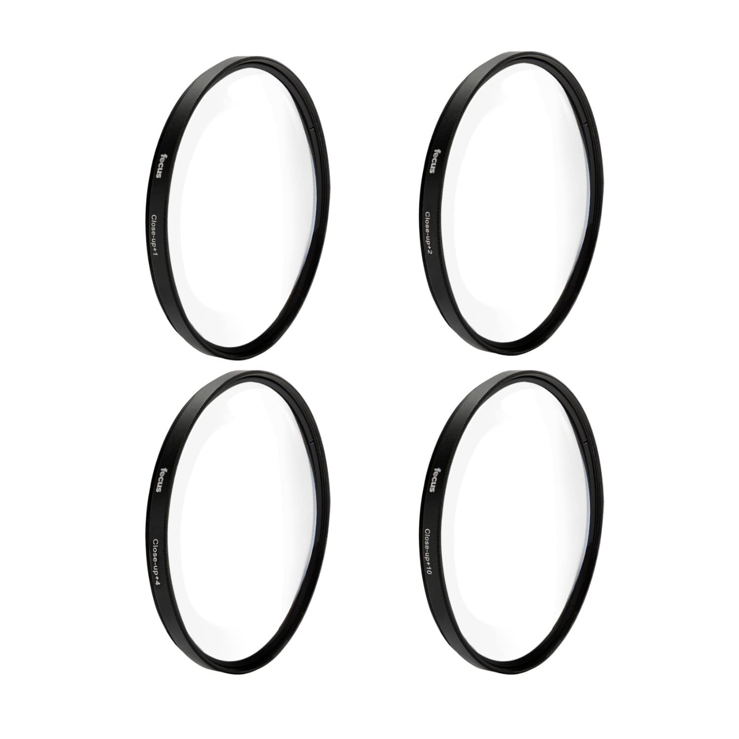 Focus Camera 86 Mm Circular Close Up Lens Filter Set +1 +2 +4 +10   Compatible With Camera Lens That Has An 86Mm Filter Thread