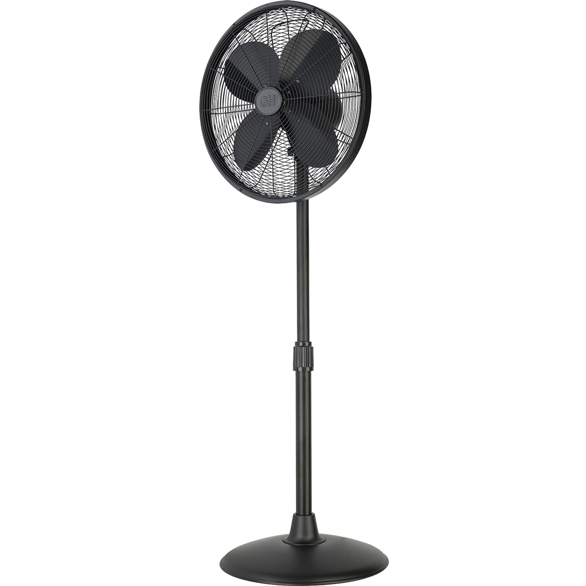 Good Housekeeping (92654-MB) All-Metal 16 Living Dining Conference Room Pedestal Stand Fan with Wide Oscillation, 3-Speed Settin