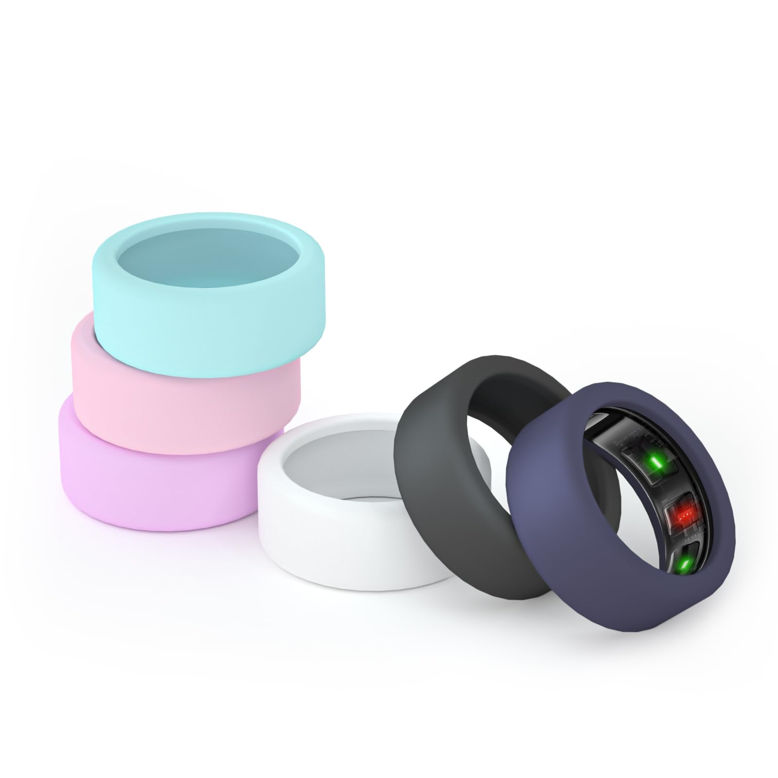 Ring Protector Compatible With Samsung Galaxy Ring, Silicone Elastic Ring Cover For Galaxy Ring Working Out Accessories Men Wome