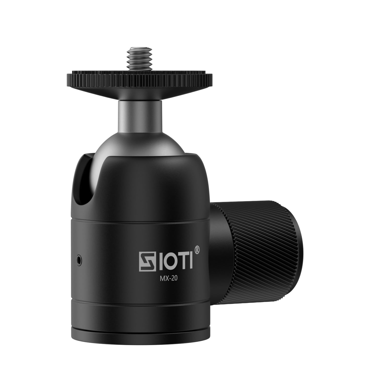Sioti Mini Tripod Ball Head, Swivel Mini Ball Head, Panoramic 360 Vertical Pan 90, Compatible With Projector/Dslr/Action Camera/
