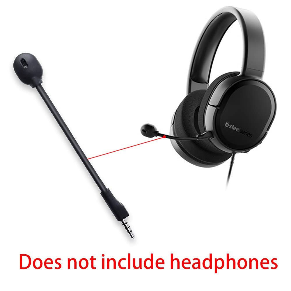 Huyun Microphone Mic Mike Compatible For Steelseries Arctis 1 Headset