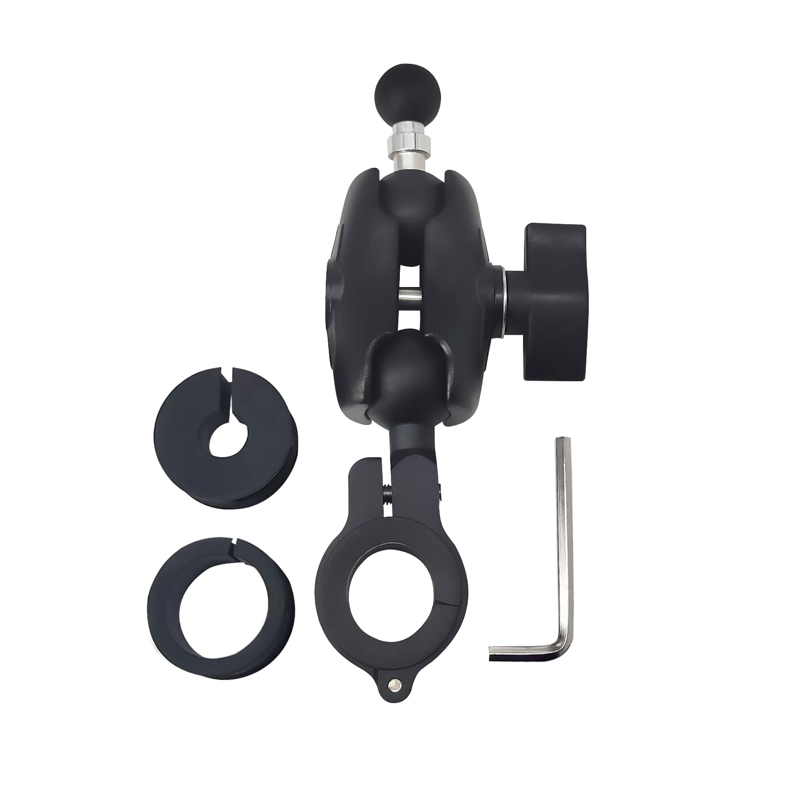 1 Inch Ball Mount Set Connecting Arm Compatible With Ram Mount Suitable For Cars, Motorcycles, Bicycles Phone Holder (S L60310)