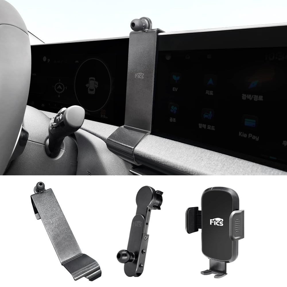 Fics Kia Ev6 Mobile Phone Holder, Ev6 Phone Mount, Customized Phone Holder