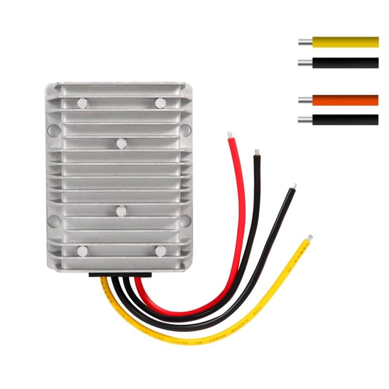 Yrdzxg 30A 360W 12V Buck Converter Dc Dc 36V 48V To 12V Step Down Converter Transformer Golf Cart Led Light Waterproof Voltage R