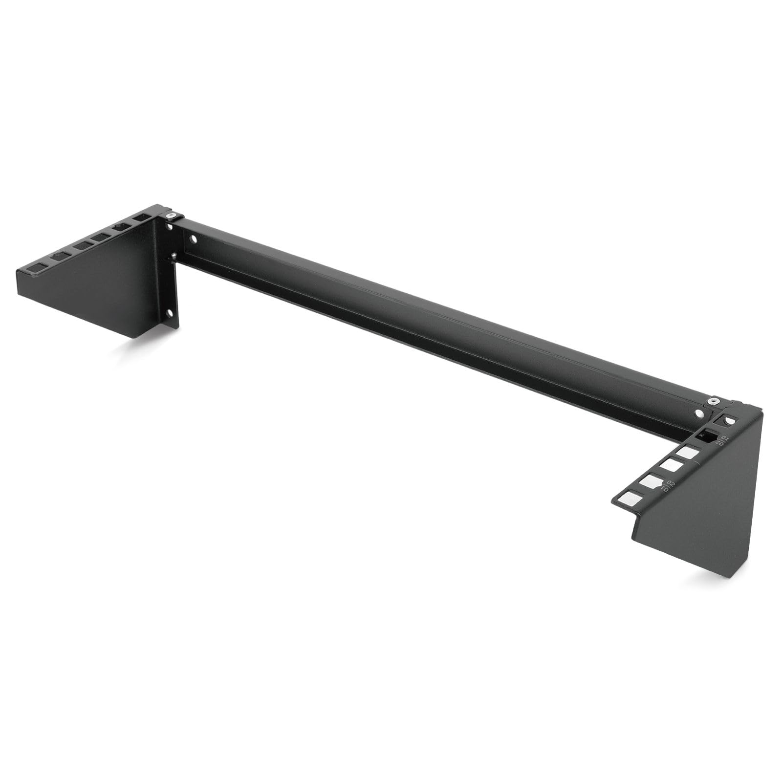 Tecmojo 2U Vertical Wall Mount Rack,Foldable Vertical Rack and Wall Mountable Patch Panel Bracket,Server Rack for 19 Rack Mount 