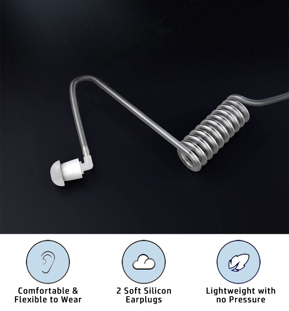 Newashan Earpiece Headset For Yaesu Vertex Standard Radio Ft 2D Ft 3Dr Ft 60R Ft 70D Fta 230 Fta 250L Vx 3R Vx 6R Vx 261 Vx 451