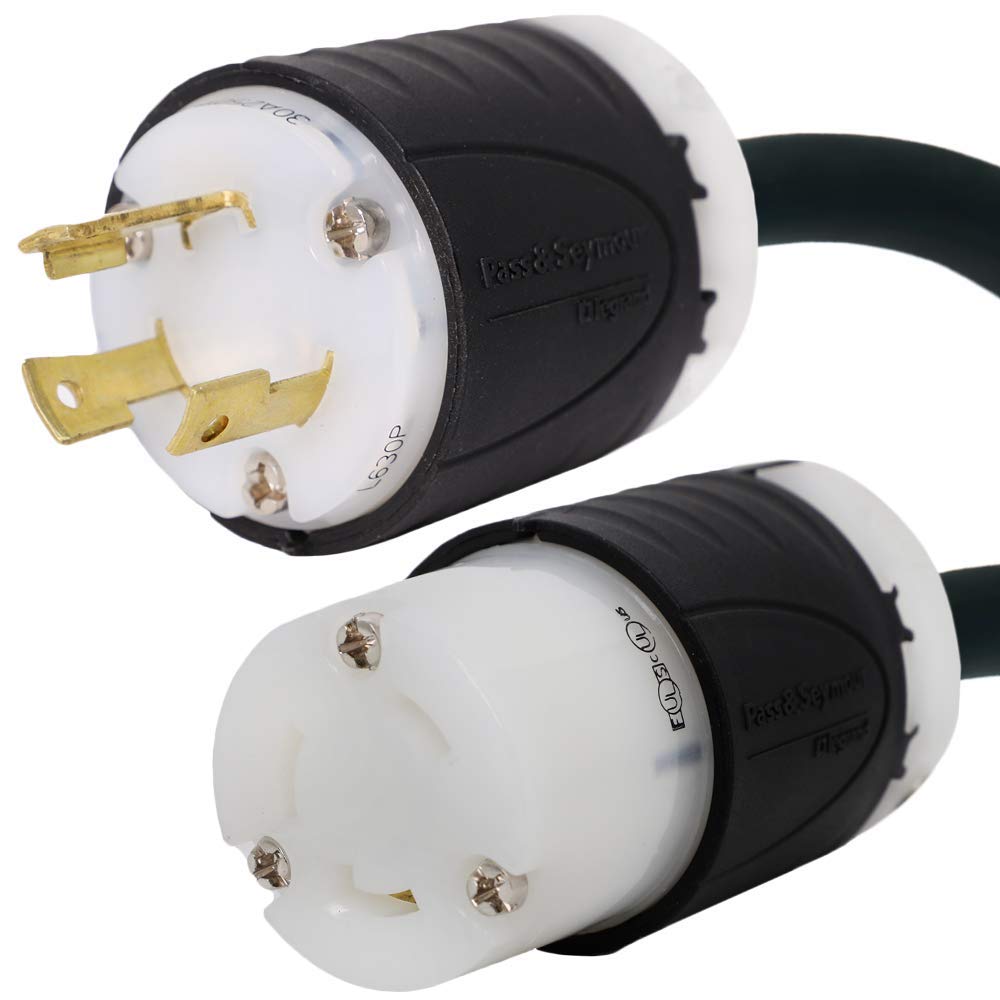 Nema L6 30 Extension Power Cord   30A/250V, 10 Awg   Iron Box # Ibx 5803 50 C (50 Ft, Build)