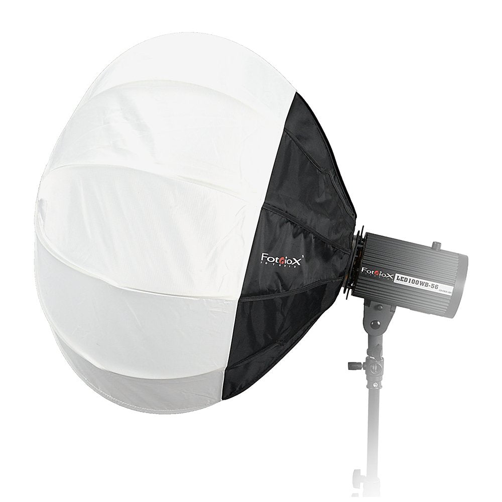 Fotodiox Lantern Softbox 26In (65Cm) Globe   Collapsible Globe Softbox With Multiblitz P Speedring For Multiblitz P, Compact, An