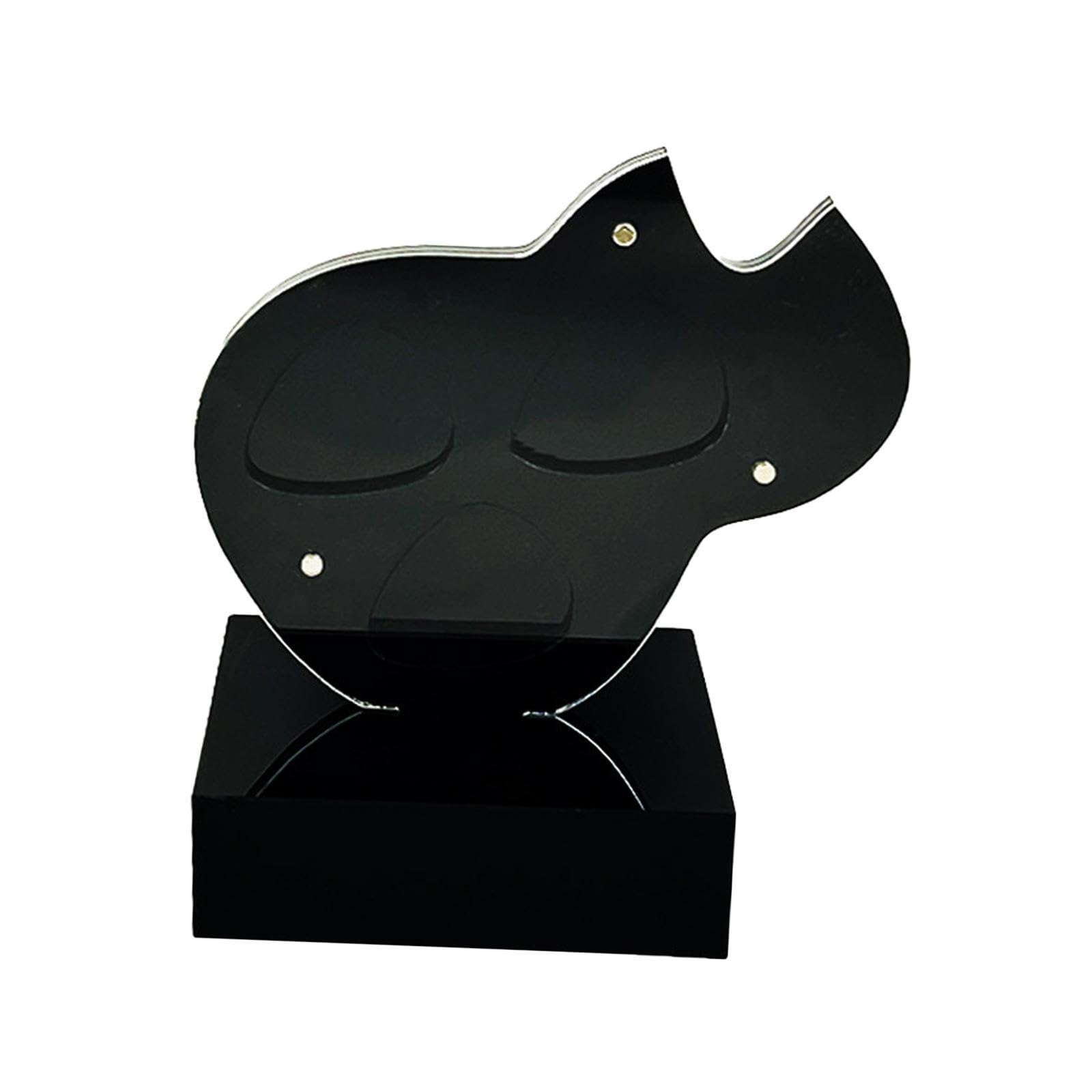 Myaddiction Guitar Pick Holder Picks Display Stand For Cabinet Collection Guitar Players