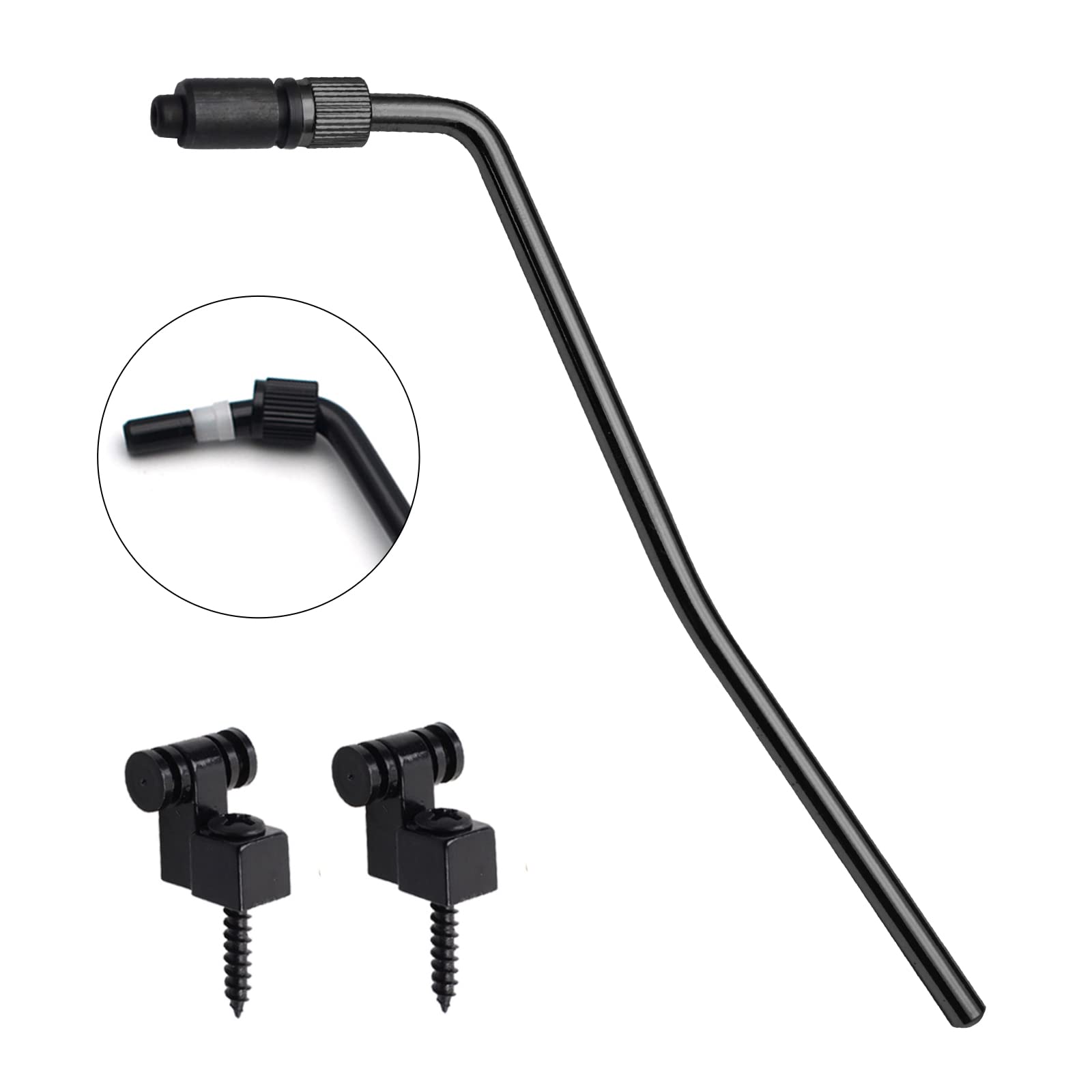 Maxcheer 6Mm Screw In Electric Guitar Tremolo Arm Whammy Bar Thread Whammy Bar For Floyd Rose Tremolo System, Electric Guitar Re