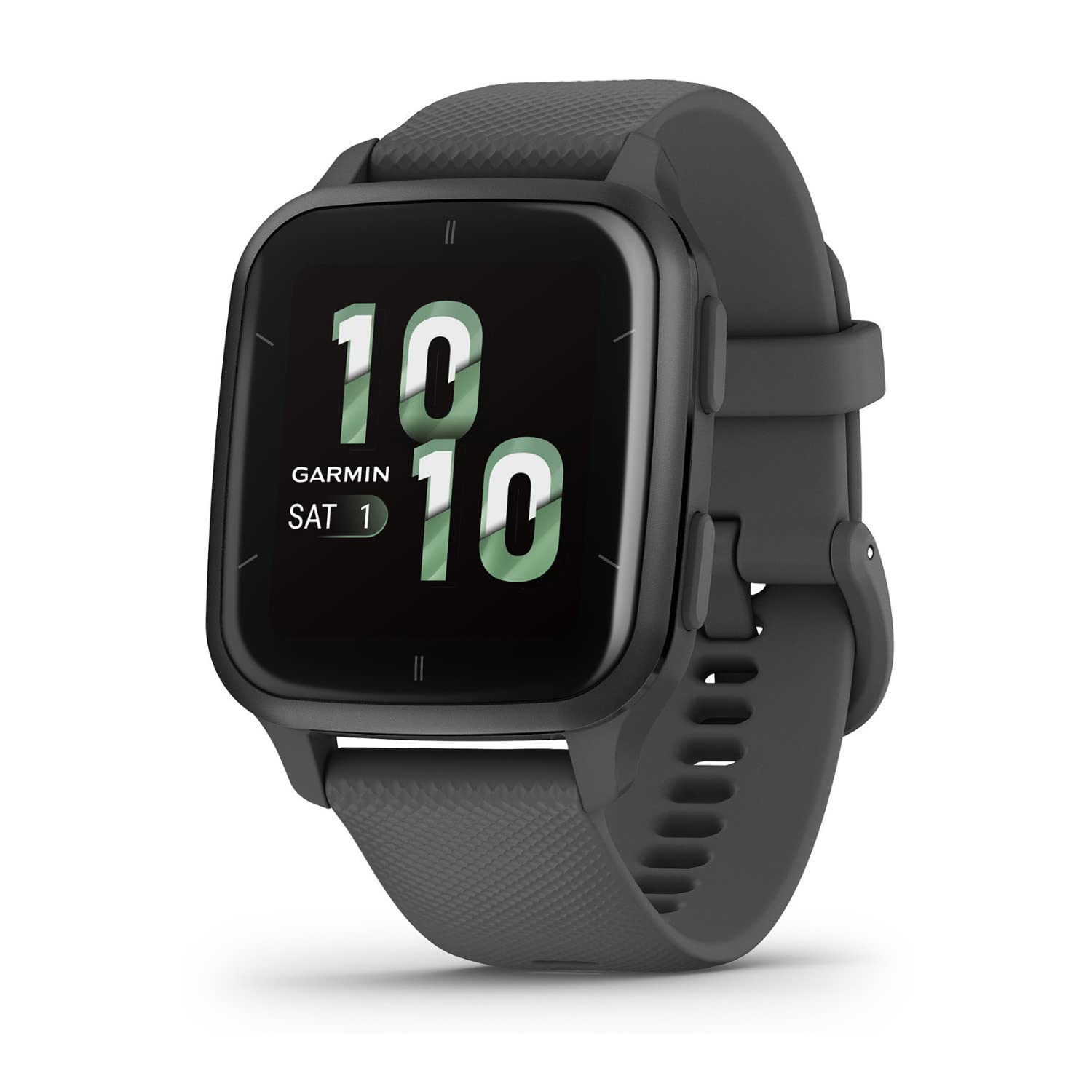 Garmin Venu Sq 2 Gps Smartwatch, All Day Health Monitoring, Long Lasting Battery Life, Amoled Display, Slate And Shadow Gray