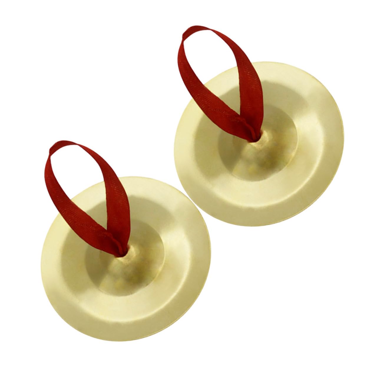 Abaodam Mini Finger Cymbals for Dancers Crisp Sound Musical Percussion Zills Easy to Carry Durable Construction for Evening Part