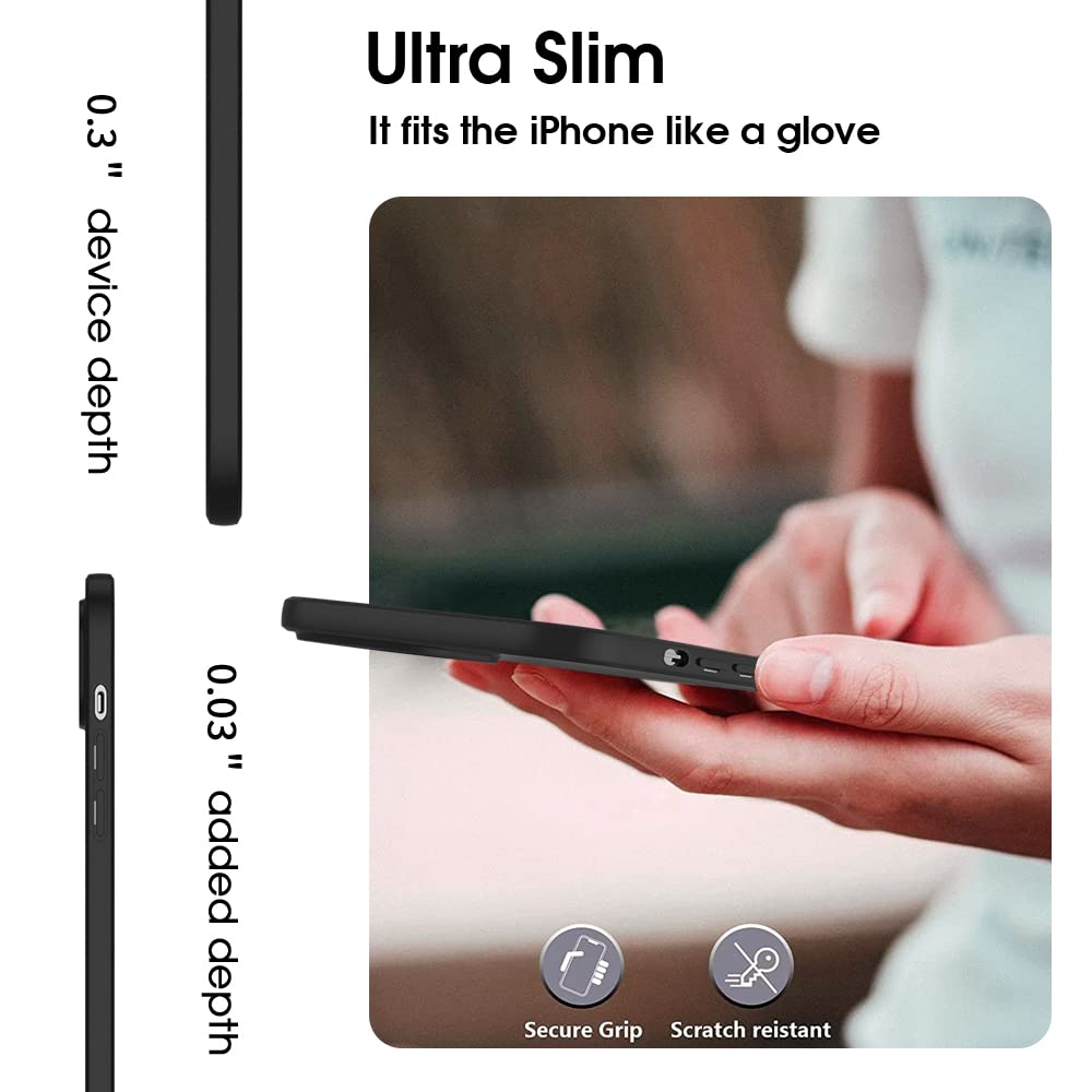 X Level Compatible Iphone 14 Pro Max Case Slim Fit Ultra Thin [Guardian Series] Soft Tpu Matte Finish Coating Phone Cases Lightw