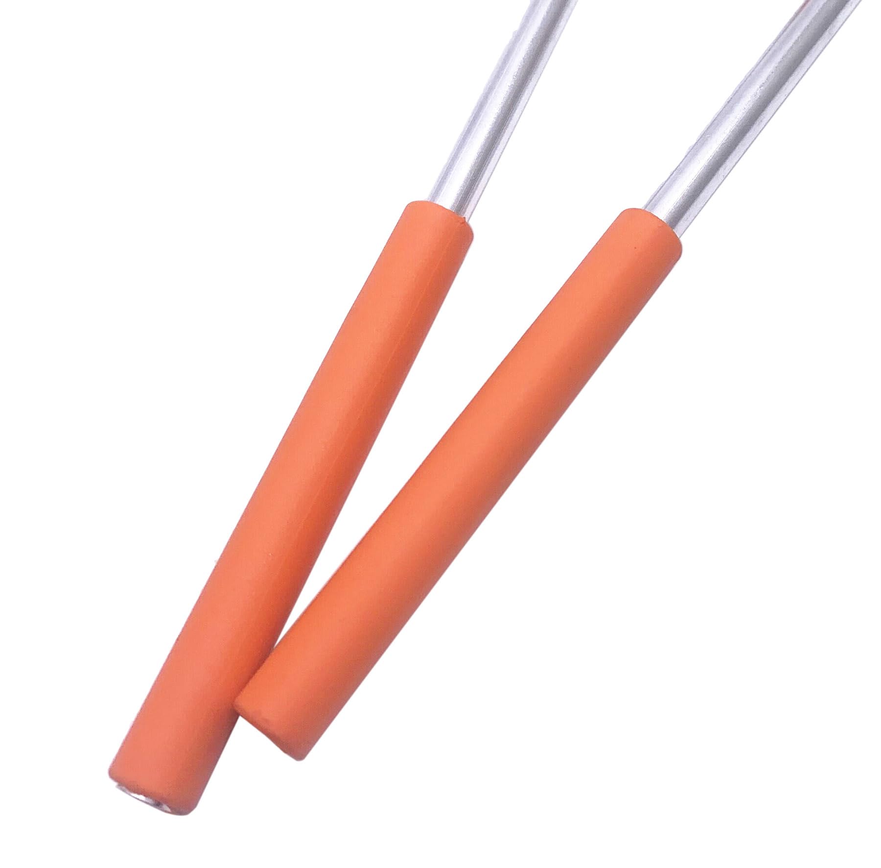 Tuoren Orange Xylophone Mallets Glockenspiel Sticks Rubber Mallets Percussion Sticks For Tongue Drum, Glockenspiel, Xylophone, C