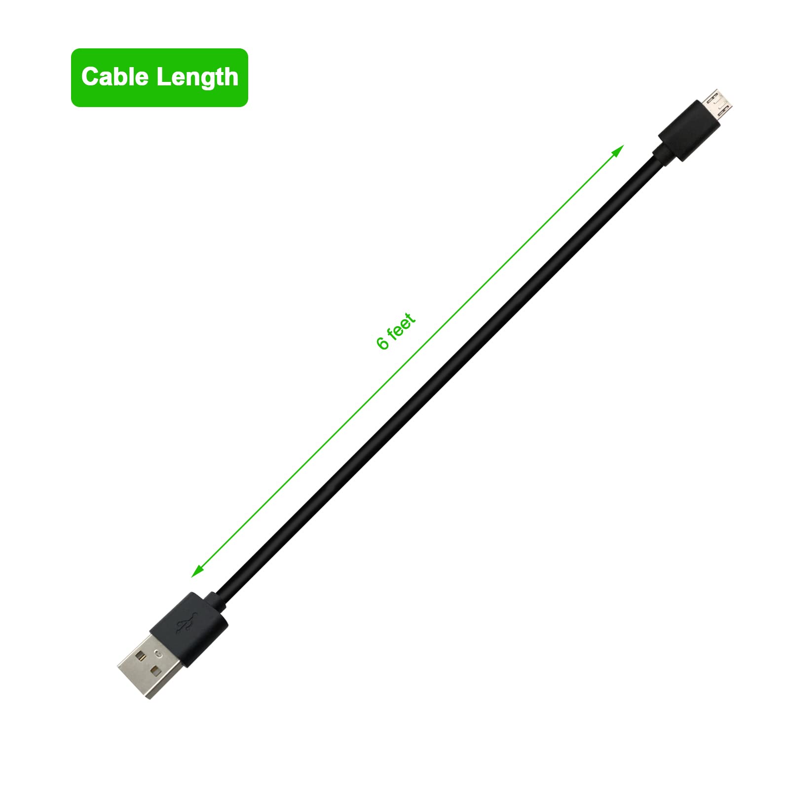 Pdeey Charger Fit For Bonaok Karaoke Microphone, Bluefire Wireless 4 In 1 Bluetooth Mic   Usb Charging Cable 6 Ft