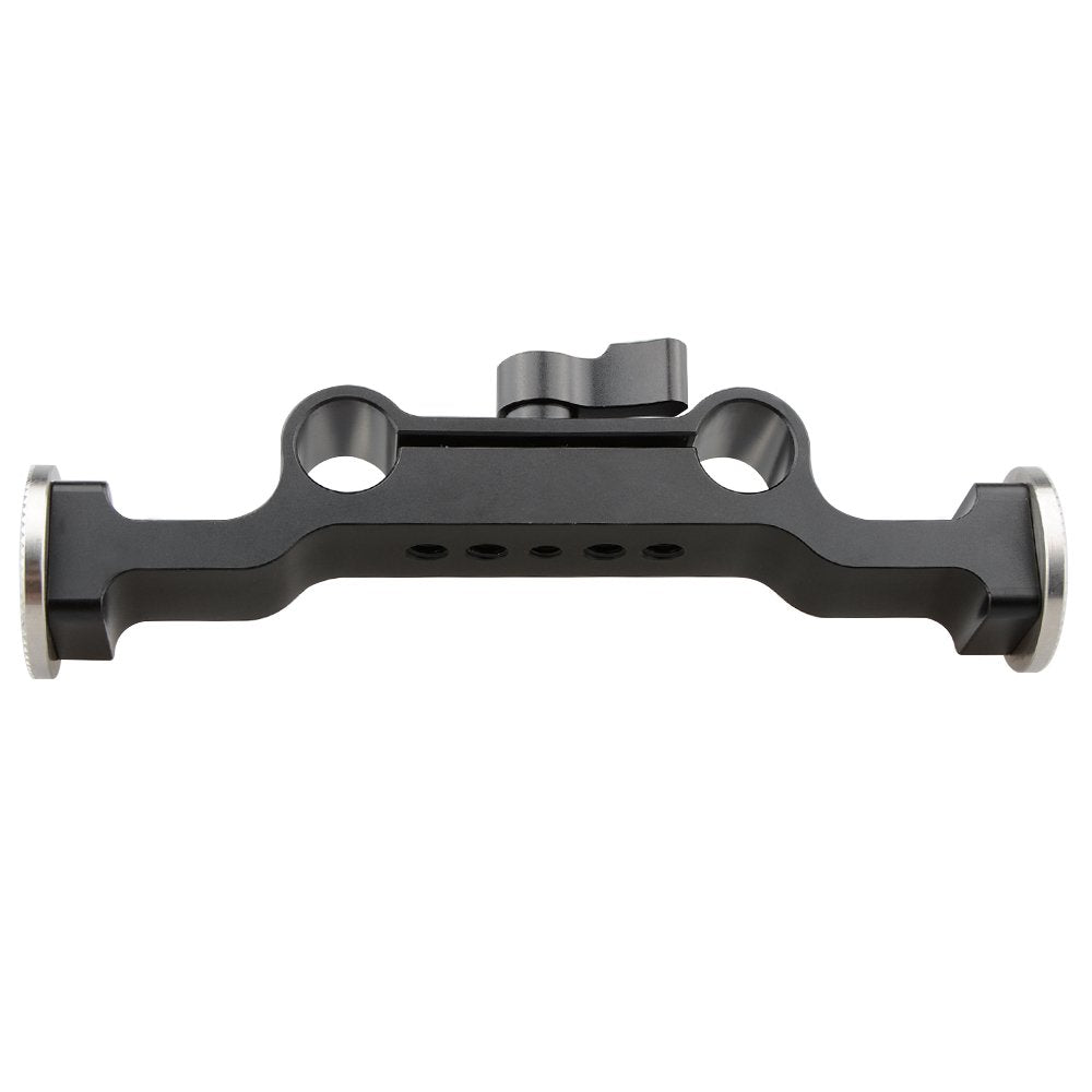Camvate 15 Rod Clamp With Rosette Standard Accessory(M6,31.8Mm) For Camera Rig Support Railblock Systems (Black) - 1466
