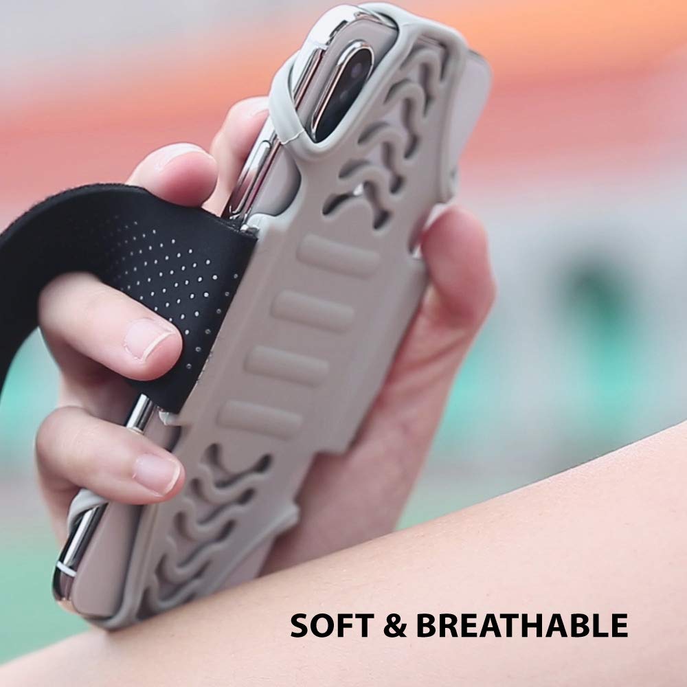 ?Bone? Run Tie Running Armband Phone Holder For Apple Iphone 14 13 12 11 Pro Max Mini Xs Xr X 8 7 Samsung Galaxy S10 S9 S8 Smart