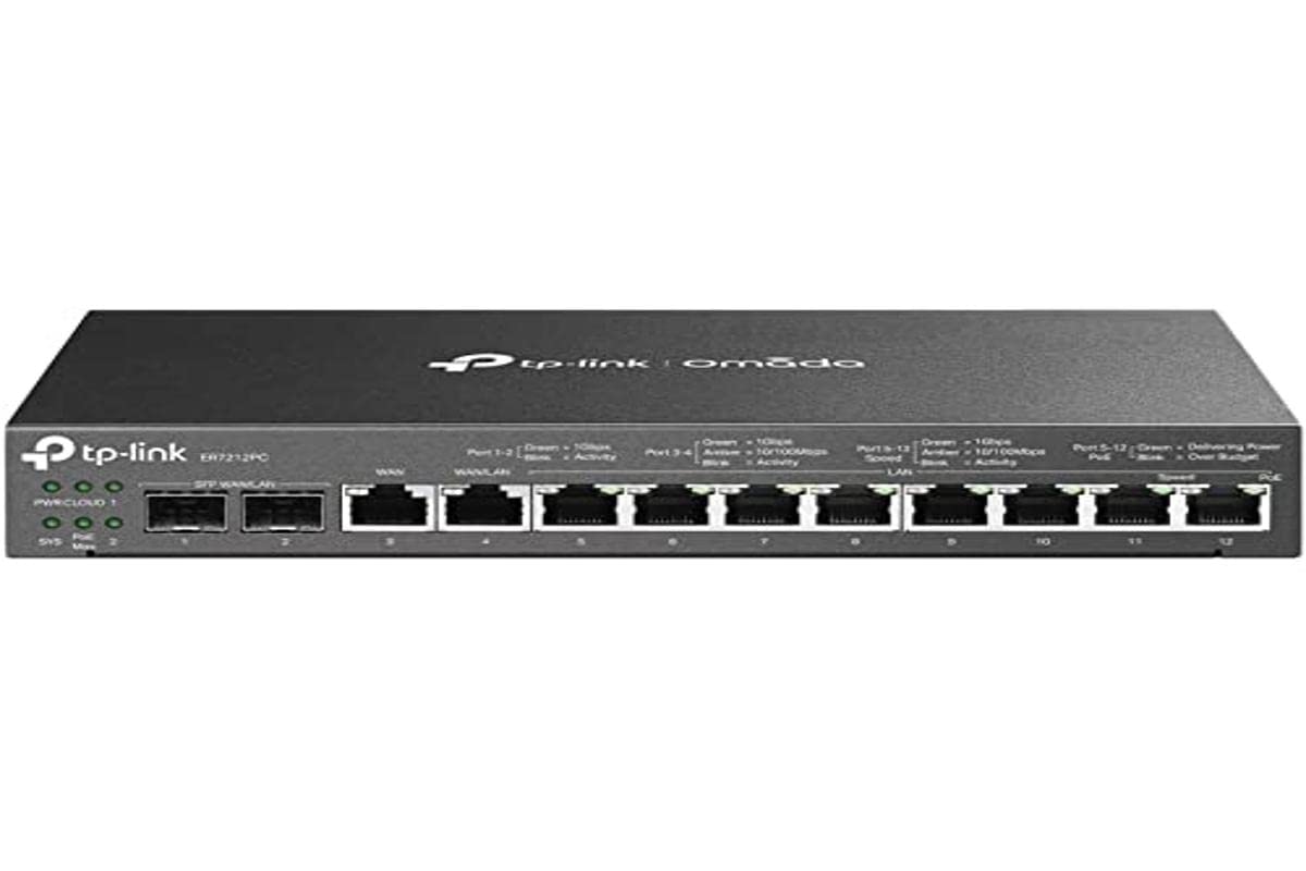 Tp Link Er7212Pc Router 8Xgbe 2Xgb Sfp 1Xgbe Wan