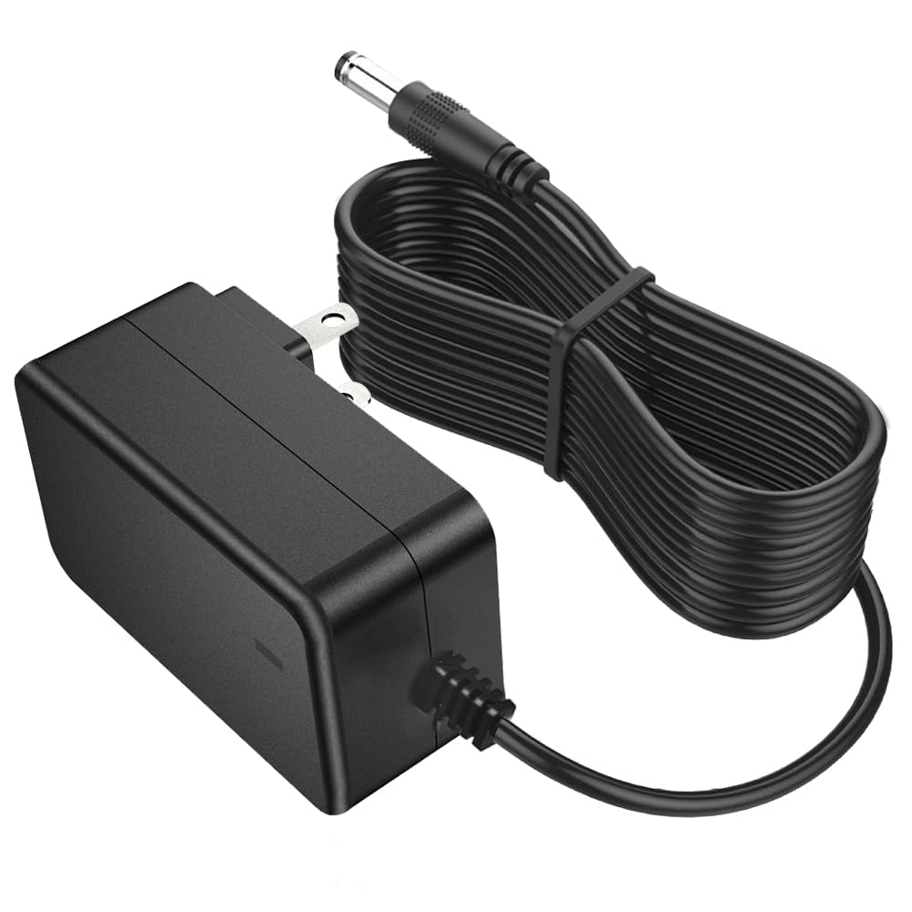 9V Power Supply 2A Max 9Volt Power Adapter DC 9V Power Cord with 5.5x2.1mm Plug 10ft Extension Power Cable for 9Volt 2000mA 1600