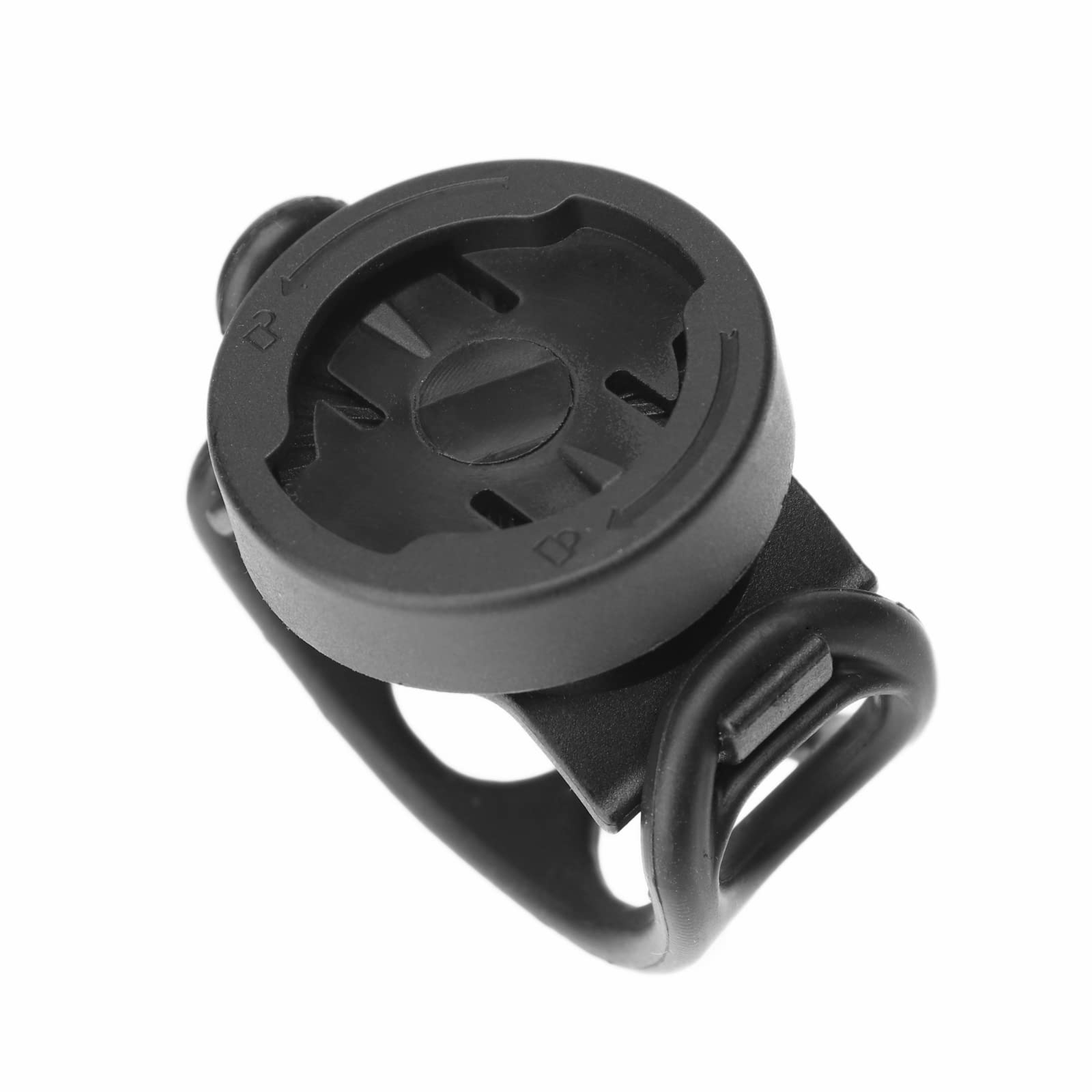 Nelbons 360 Degree Rotating Strap Out-Front Handlebar Bike Computer Phone Holder Mount Adapter Compatible With Garmi N/G G+/Mage