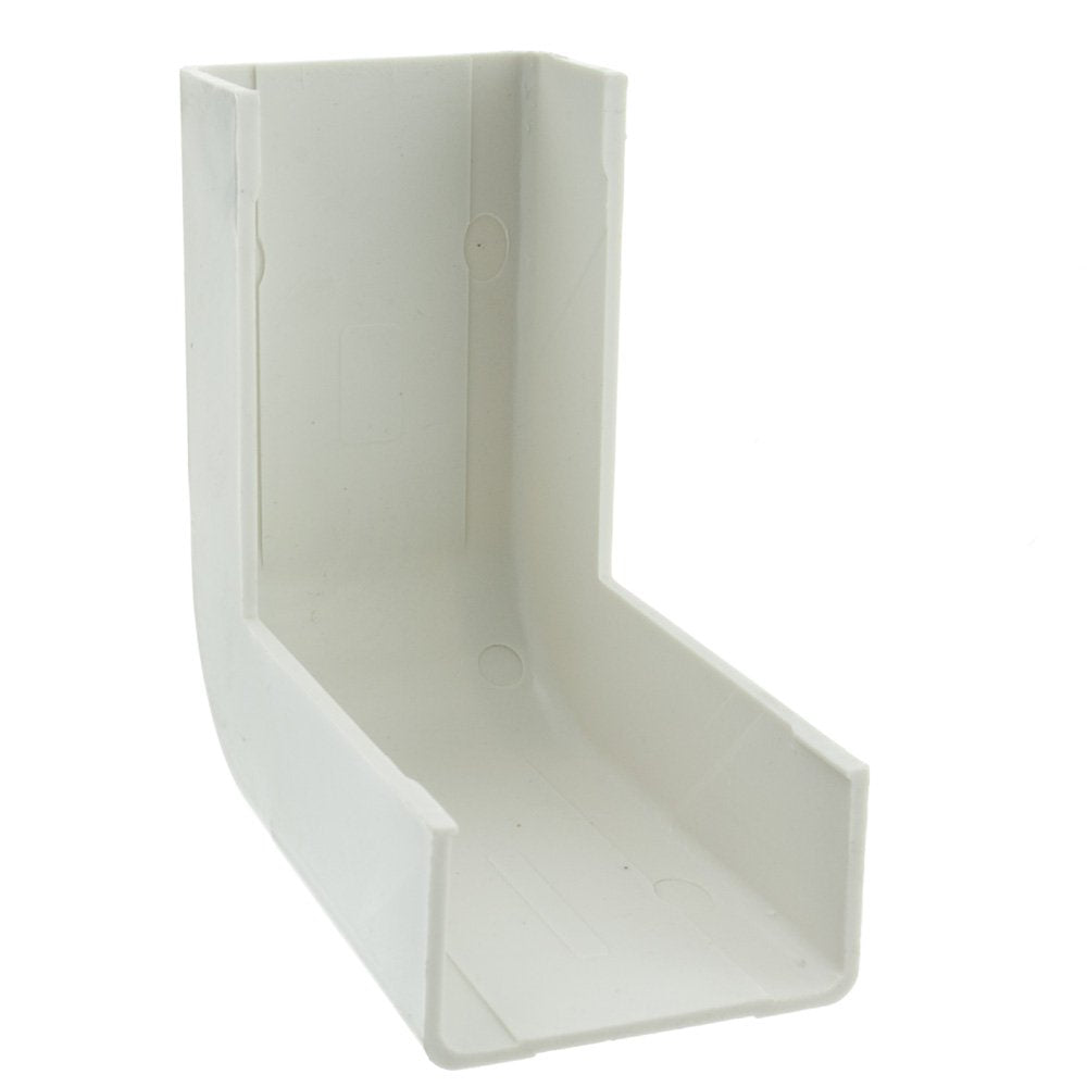 Cord Cover Cable Raceway, 1.75 Inch Surface Mount Cable Raceway 90 Degree Outside Elbow (For Outside Corners) On Wall Cord Conce