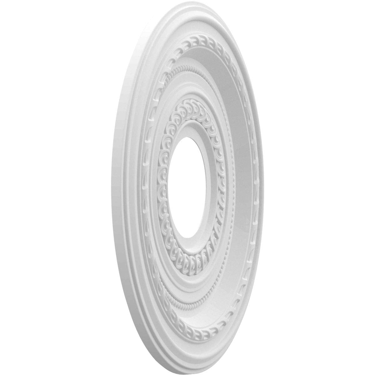 Ekena Millwork Cmp13Co Cole Ceiling Medallion, 13''Od, Unfinished
