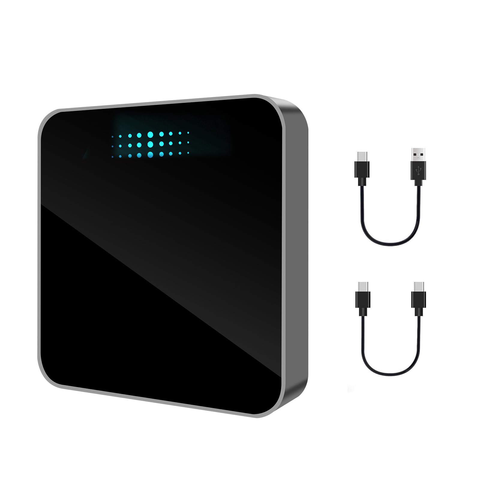 Larlarsa Wireless Carplay Adapter, Converts Wired To Wireless Carplay Adapter For Iphone, Plug & Play Compatible For Cars From 2