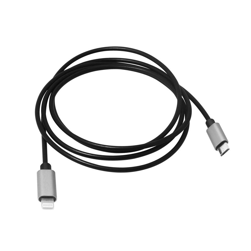 Ios 17 To Microusb Otg Cable Compatible With Shure Mv5, Mv51, Mv88+ And Mvi (Amv Ltg15), Motiv Products, 1.5M 5Feet, For Iphone