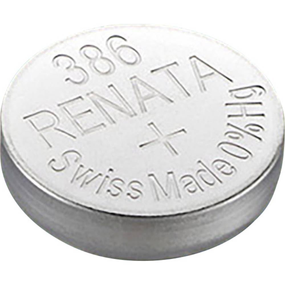 Silver Oxide Button Cell Battery, 386
