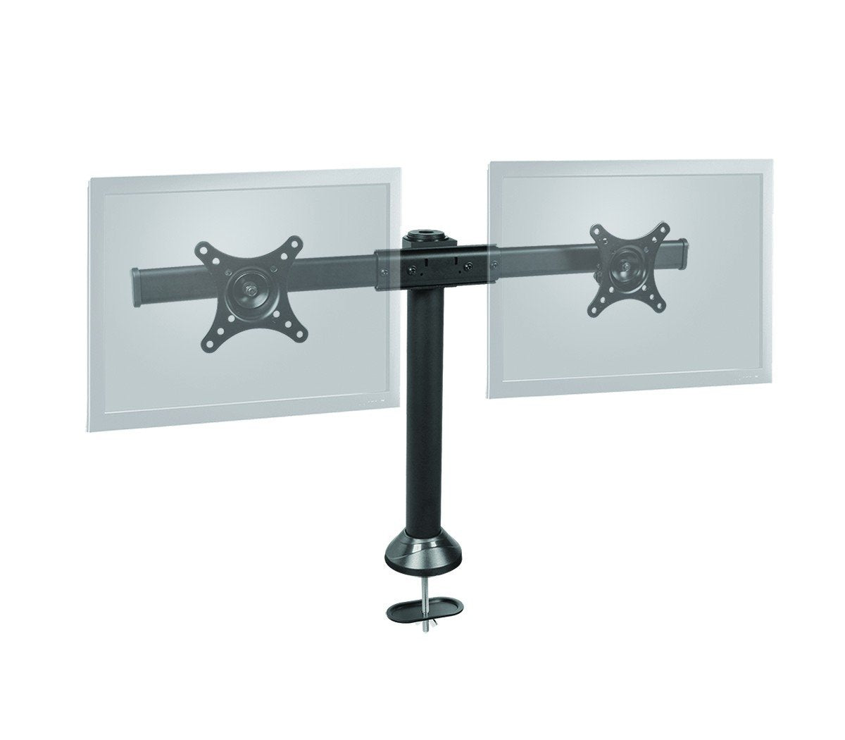 SIIG Dual Monitor Desk Stand CE-MT1712-S2 Side-by-Side 13-27 inch Steel Black