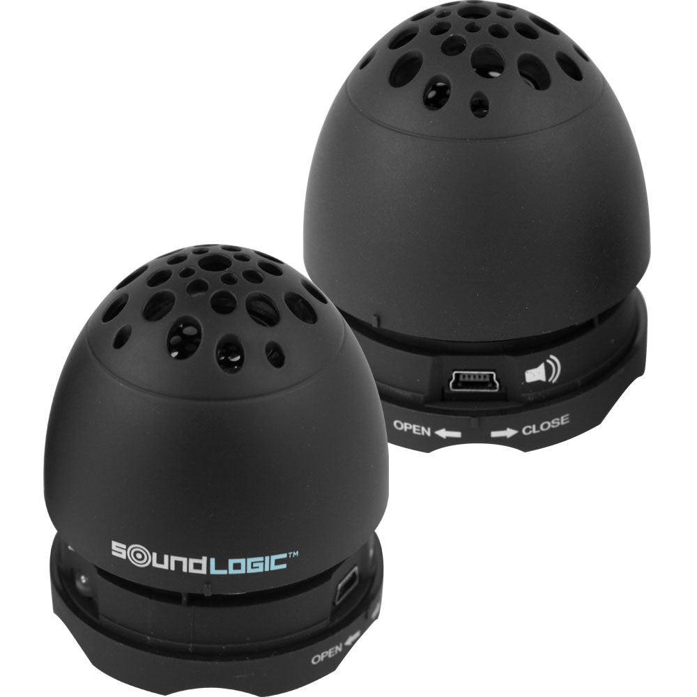 Sound Logic Rechargeable Egg Nesting Speakers Usb (72 4825)
