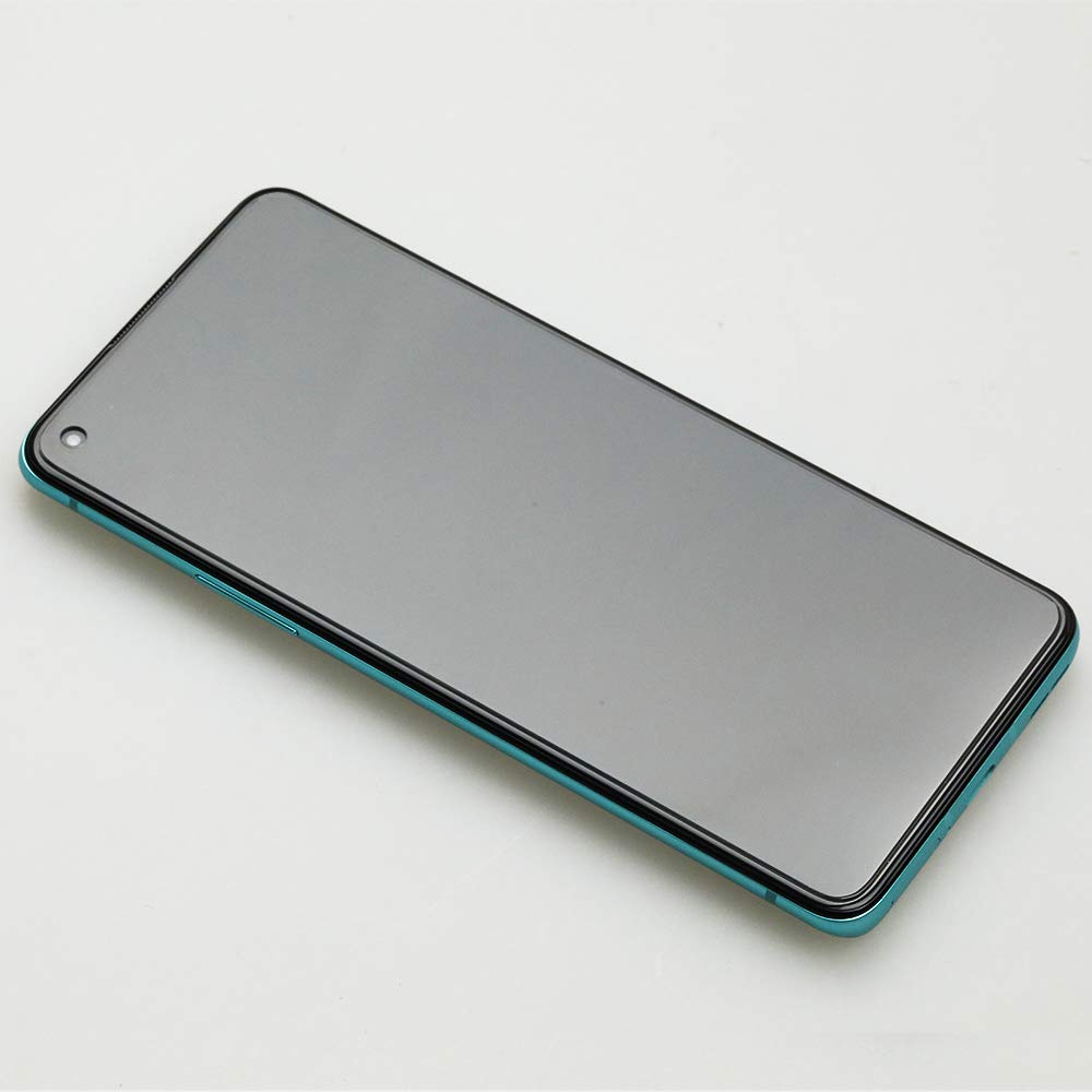 Ibywind Screen Protector For Oneplus 8T[2 Pack],9H Hardness Tempered Glass,With 1Pc Camera Lens Protector,1Pc Back Carbon Fiber