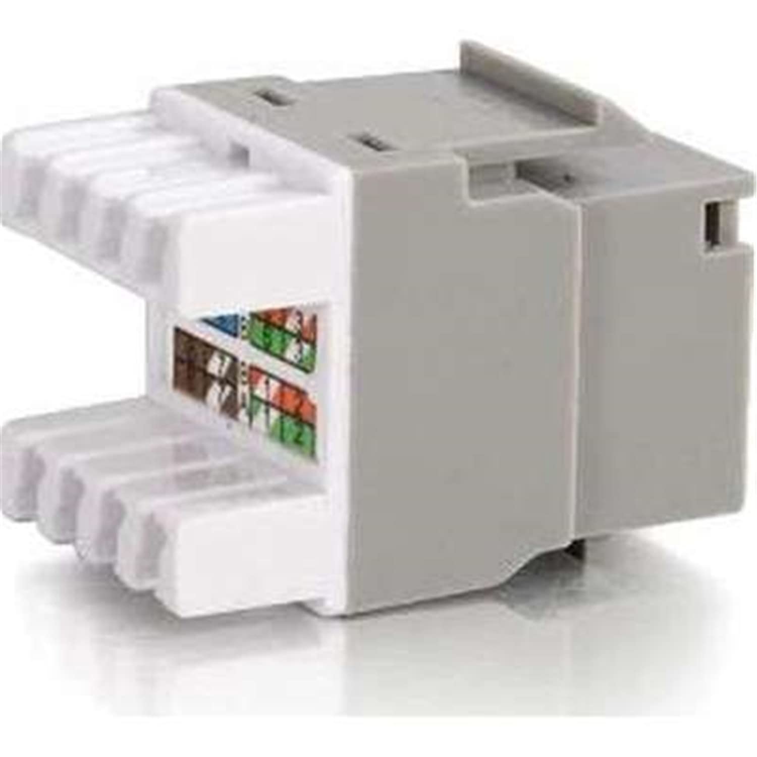 C2G 03792 Cat5E Rj45 Unshielded Keystone Jack, Gray
