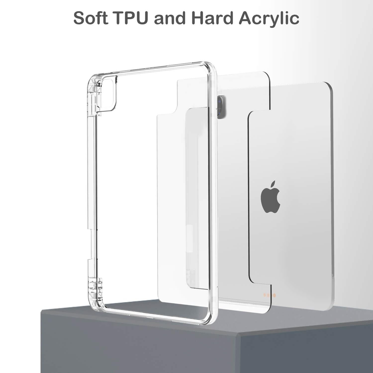 Feams For Ipad (A16) 11Th Generation 11 Inch 2025, Ipad 10Th Generation Case 10.9 Inch 2022, Slim Ipad A16 Case Clear Back Cover