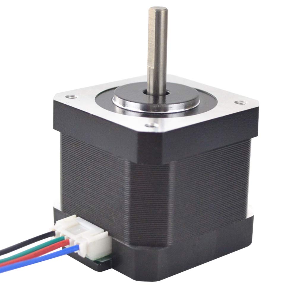 Stepperonline Nema 17 Stepper Motor 1.5A 63.74Oz.In 39Mm Body With 1M Cable And Connector For Diy Cnc/ 3D Printer