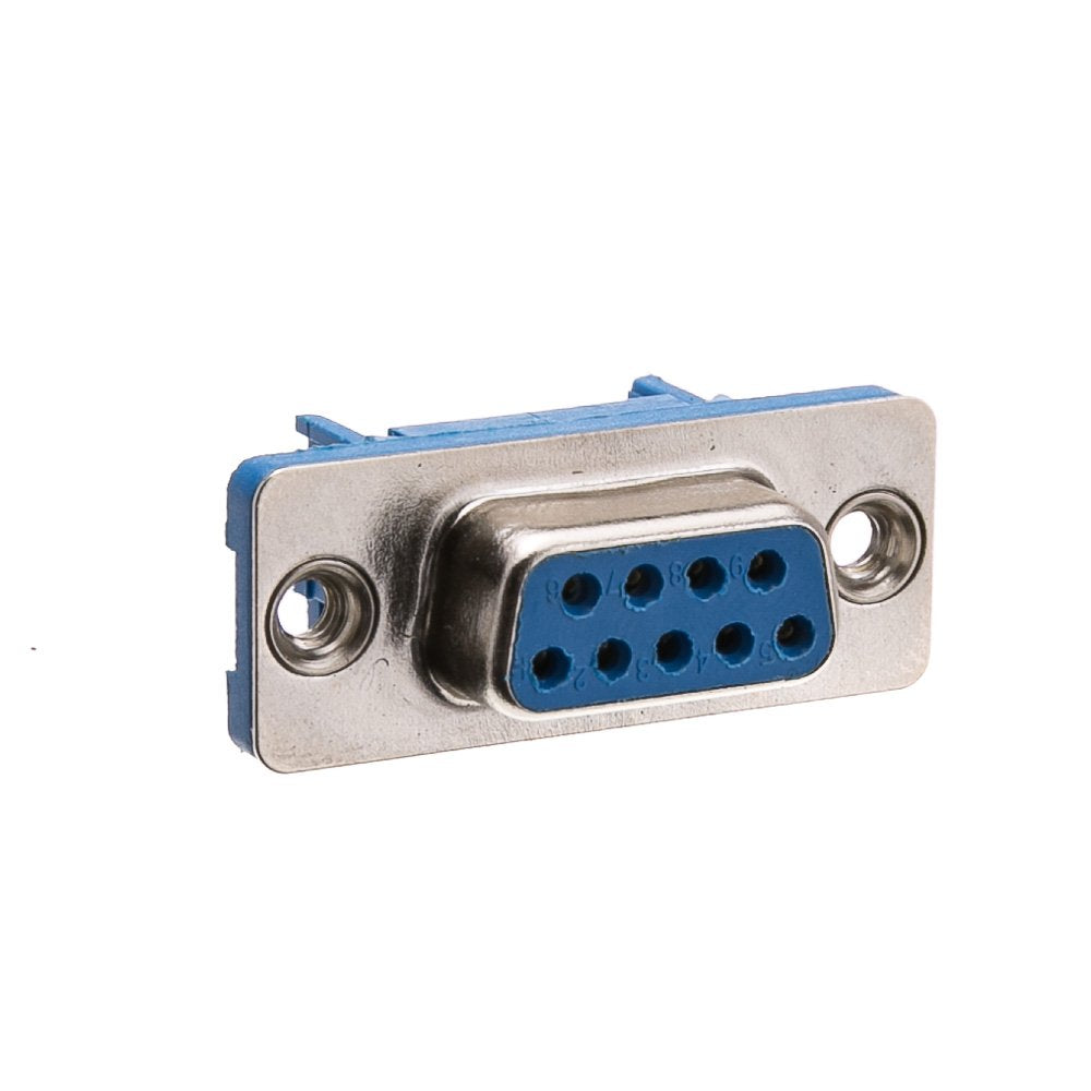 Cablewholesale Db9 Female Idc Ribbon Right Angle Connector 3Cps